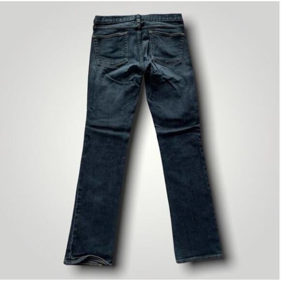 J CREW MATCHSTICK DARK WASH STRETCH BOHO WESTERN BLUE JEANS MEDIUM 28 - Picture 3 of 7